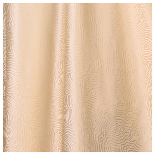 Casula seda cruz tau cor de marfim Vebi Confezioni 6