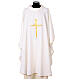 Chasuble with nail cross in golden thread by Vebi Confezioni s8