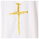 Chasuble with nail cross in golden thread by Vebi Confezioni s9