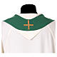Chasuble with nail cross in golden thread by Vebi Confezioni s16