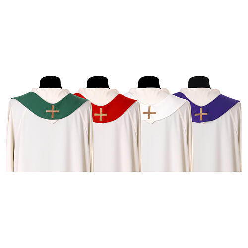 Chasuble colombe paix fil coloré Vebi Confezioni 13
