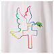 Chasuble colombe paix fil coloré Vebi Confezioni s7