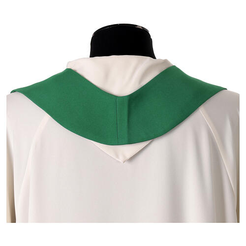 Chasuble by Vebi Confezioni with Italian mosaic Y-shaped galloon 16