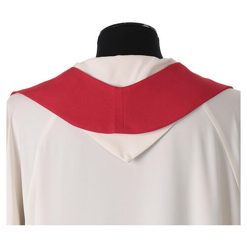 Chasuble by Vebi Confezioni with Italian mosaic Y-shaped galloon 17