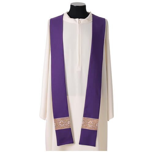 Chasuble galon en Y mosaïque italienne Vebi Confezioni 15