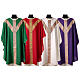 Chasuble Y-shaped galloon mosaic Italian Vebi Confezioni s1