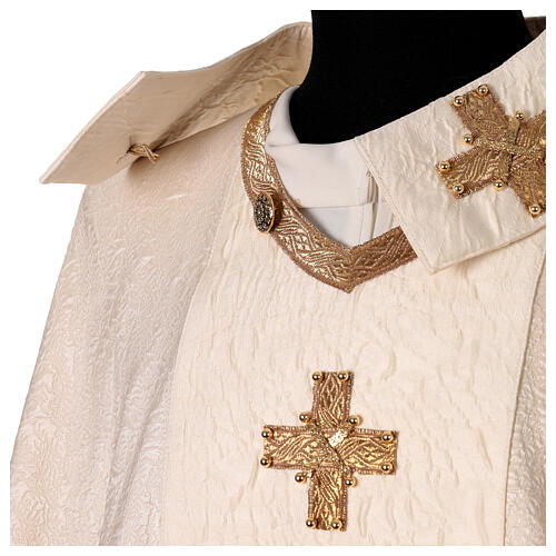 Premiere Chasuble in Silk Damask with Real Crystals, Vebi Confezioni 6