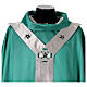 Chasuble 100% soie avec cristaux et passementerie gamme « Première » Vebi Confezioni s2