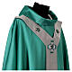 Chasuble 100% soie avec cristaux et passementerie gamme « Première » Vebi Confezioni s6
