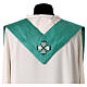 Chasuble 100% soie avec cristaux et passementerie gamme « Première » Vebi Confezioni s12