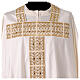 Chasuble of 100% silk with golden orphrey by Vebi Confezioni, "Première" collection s2