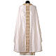 Chasuble of 100% silk with golden orphrey by Vebi Confezioni, "Première" collection s9