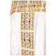 Chasuble 100% soie galon doré Vebi Confezioni collection « Première » s5
