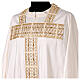 Chasuble 100% soie galon doré Vebi Confezioni collection « Première » s6