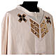 Premiere Chasuble in 100% Lurex Silk with Crosses and Crystals by Vebi Confezioni s5