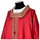 Chasuble pure soie bande dorée insertions velours Vebi Confection collection « Première » s5
