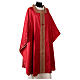 Chasuble pure soie bande dorée insertions velours Vebi Confection collection « Première » s6