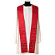 Chasuble pure soie bande dorée insertions velours Vebi Confection collection « Première » s8