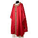 Pure silk Chasuble with golden stole and velvet inserts - Vebi Premiere Collection s4