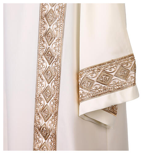 Polyester Dalmatic with Gold Applied Border 7