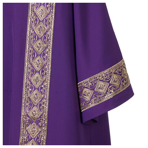 Polyester Dalmatic with Gold Applied Border 10