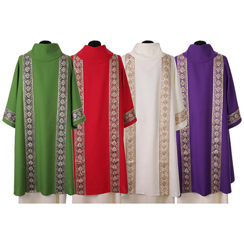 Polyester Dalmatic with Gold Applied Border 11