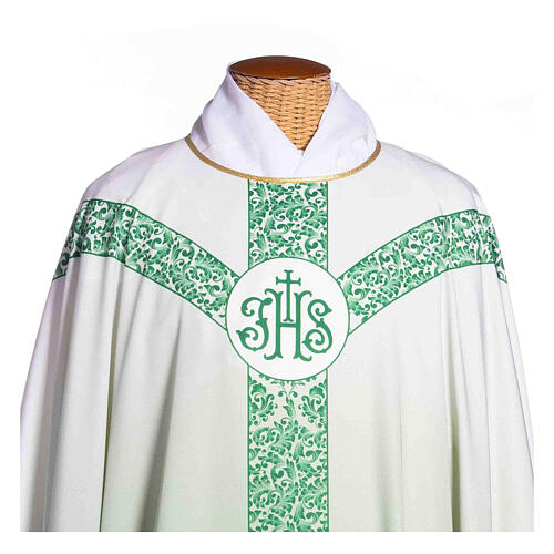 Crewneck chasuble in microfibre with IHS digital print by Vebi Confezioni 2