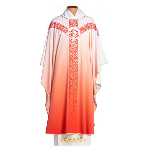 Chasuble col rond en microfibre impression IHS haute définition Vebi Confezioni 3