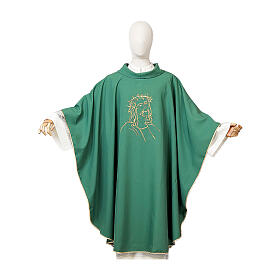 Chasuble by Vebi Confezioni, Face of Christ with Crown of Thorns