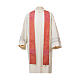 Classic priest chasuble in wool, silk, and lurex by Vebi Confezioni s11