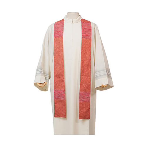 Chasuble sacerdotale classique laine soie lurex Vebi Confezioni 11