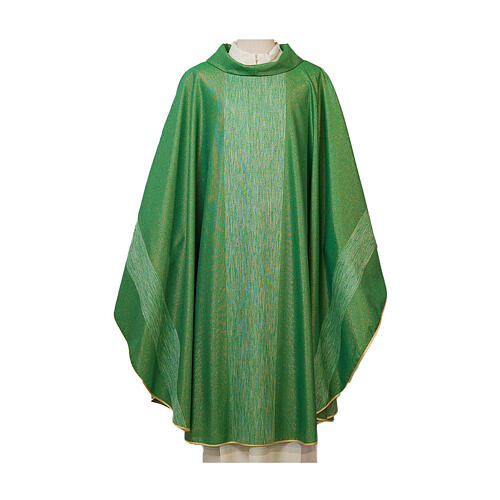 Casula sacerdotale classica lana seta lurex Vebi Confezioni 1