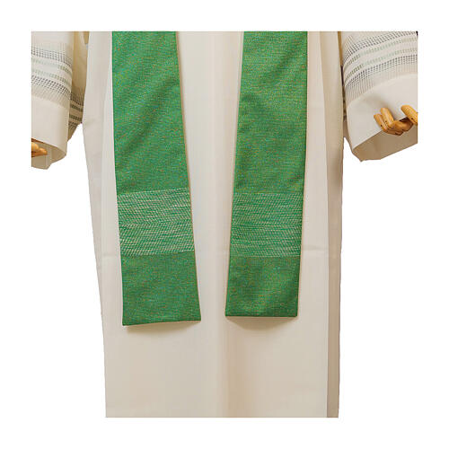 Casula sacerdotale classica lana seta lurex Vebi Confezioni 13