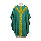 Chasuble with wheat and grape decorative band and crewneck by Vebi Confezioni s1
