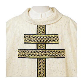 Chasuble with themed stole in pure wool by Vebi Confezioni