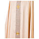 Gamma Chasuble in polyester and viscose with six embroidered crosses s9