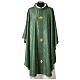 Chasuble Gamma in Polyester and Viscose with Six Embroidered Crosses s2