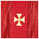 Chasuble Gamma in Polyester and Viscose with Six Embroidered Crosses s7