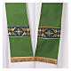 Chasuble croix de Saint-André Gamma broderies florales fil doré s15