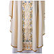 Marian chasuble by Gamma in wool with embroidered satin panel s5