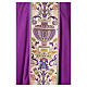 Chasuble Slabbinck bande centrale brocart col velours s2