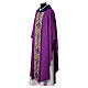 Slabbinck Chasuble with embroidered galloon and velvet collar s3
