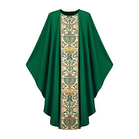 Embroidered Chasuble with Decorated Galloon by Slabbinck