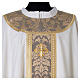 Slabbinck Chasuble 100% Wool Damask Embroidered Cross s7