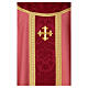 Slabbinck rose damask chasuble with embroidered cross s3