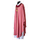Slabbinck Pink Damask Chasuble with Embroidered Cross s4