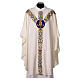 Hand-Embroidered White Marian Chasuble by Slabbinck s1
