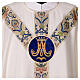 Hand-Embroidered White Marian Chasuble by Slabbinck s2