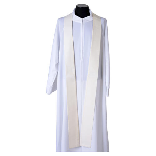 Chasuble in 100% wool with braids and brocade by Slabbinck 9