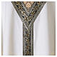 Chasuble 100% laine galons et brocart Slabbinck s5